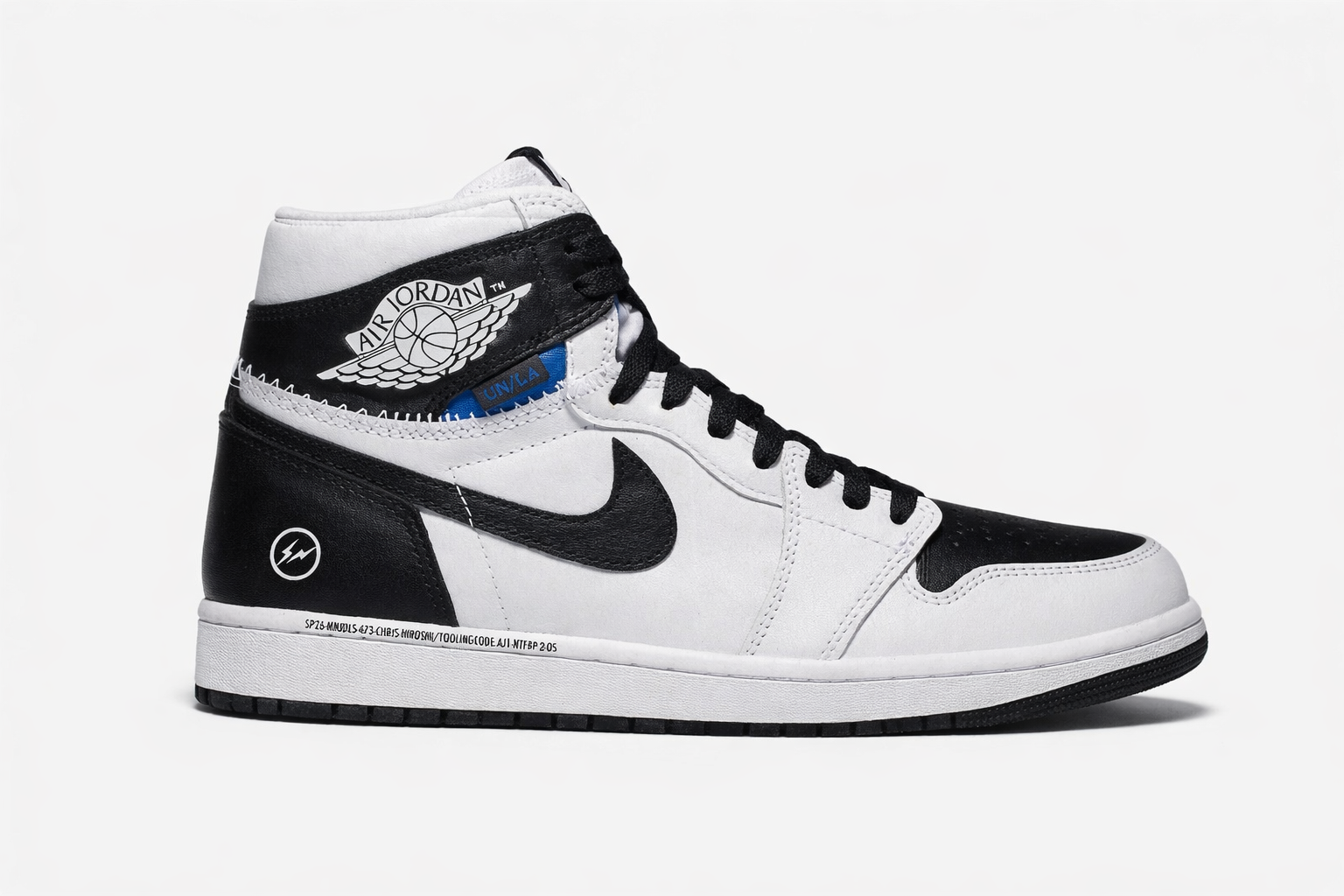 AIR JORDAN 1 X UNION LA X FRAGMENT "WHITE/BLACK"